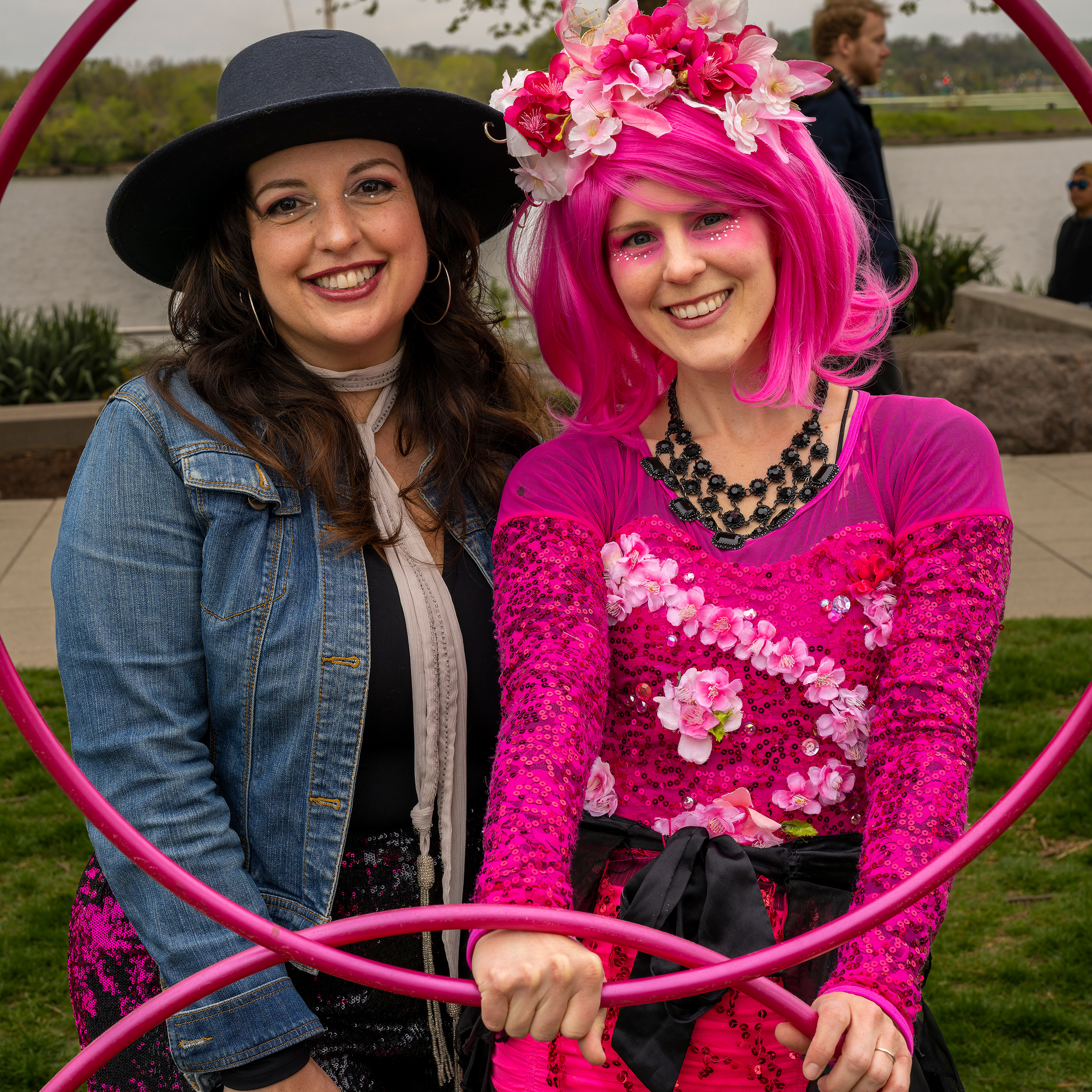 Hula girl and singer